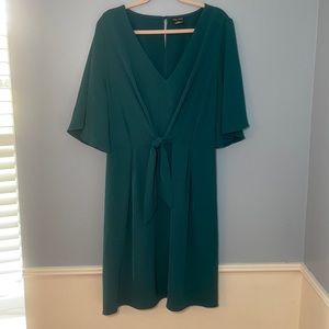 City Chic Teal Dress - Size M(18)